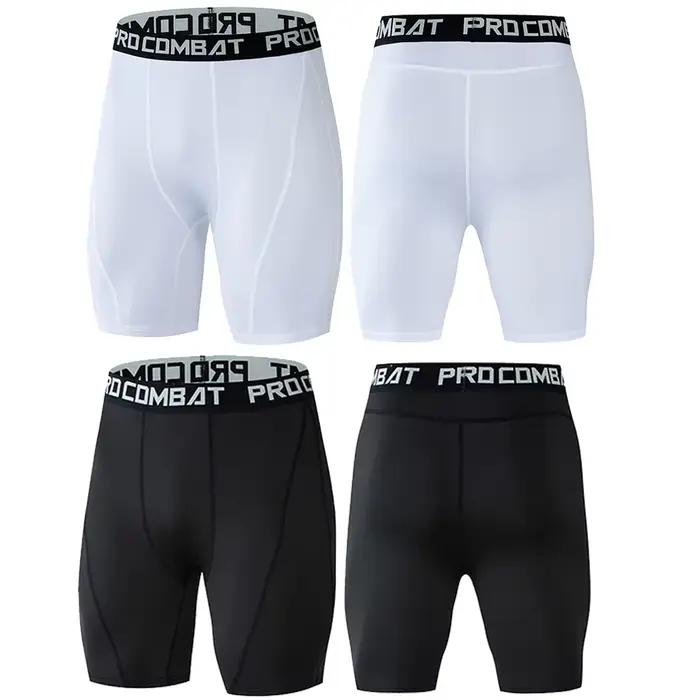 Short de course serré pour hommes, Leggings de sport, sous-vêtements de Compression, Jogging, Fitnes