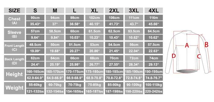 X-tiger hommes Maillot de cyclisme à manches longues vtt Maillot vêtements de vélo Maillot de descen