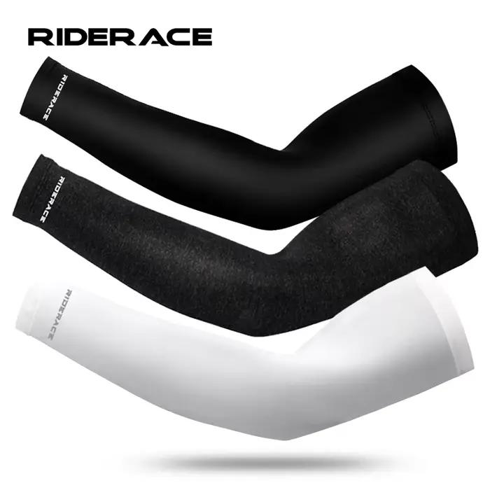 Manchon de bras en soie glacée, séchage rapide, respirant, Protection UV, tenue de Sport, Fitness, b