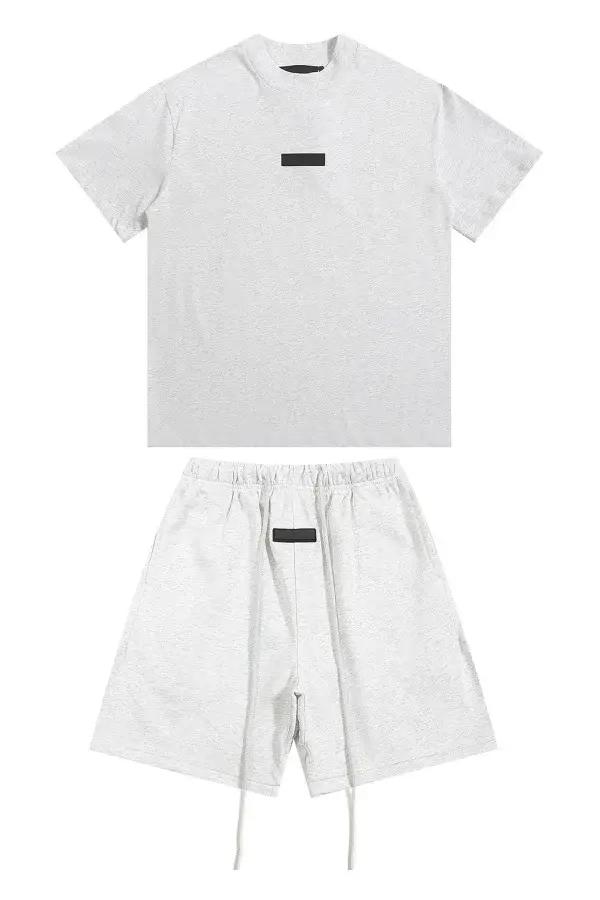 Ensemble T-shirt et short tendance pour homme et femme, collection The Garden, nouvelle coloration,