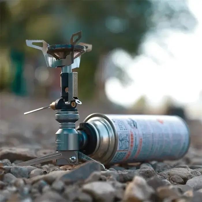 CPAMINGMOON Support de four à fusée Z23-CB Adaptateur à trois broches, Tête de four à gaz longue pla