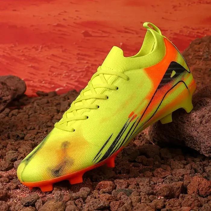 Nouveaux hommes bottes de Football crampons Football en plein air FG ultraléger Match chaussures de