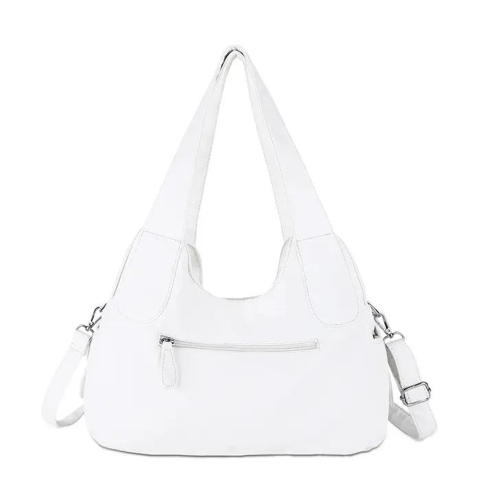 Sac à main polyvalent pour femme, sac à bandoulière noir tendance, sac à poignée supérieure, sacoche