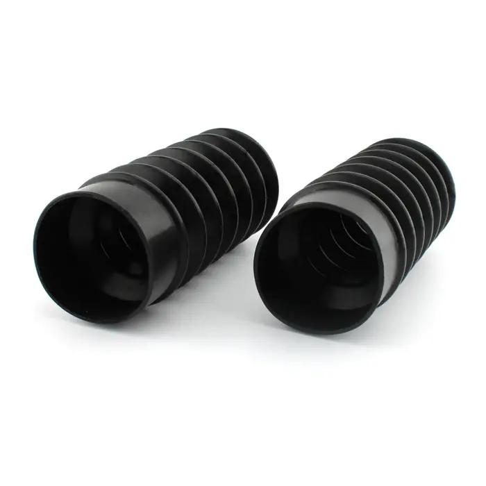 Couvre-fourche de moto en caoutchouc 39mm, 2 pièces, guêtres Gators, bottes longues pour Harley Davi