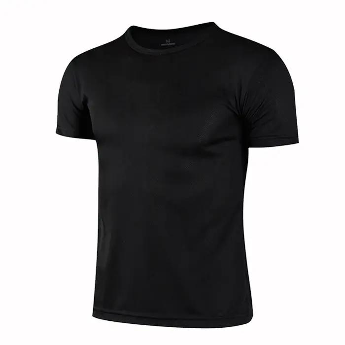 T-shirt sport séchage rapide respirant homme femme - Maillot gym fitness course chemise entraînement