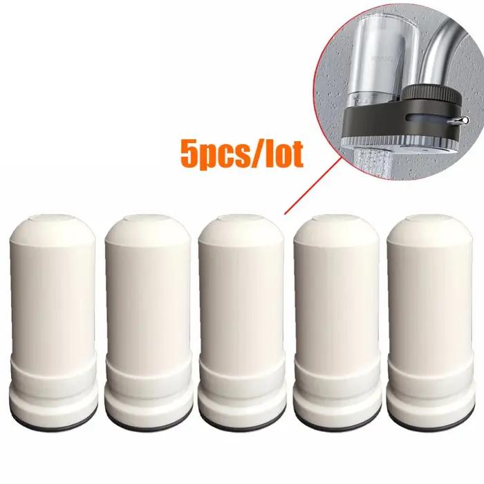 Filtre à eau pour robinet de cuisine, purificateur d'eau potable, filtre céramique lavable, éliminat