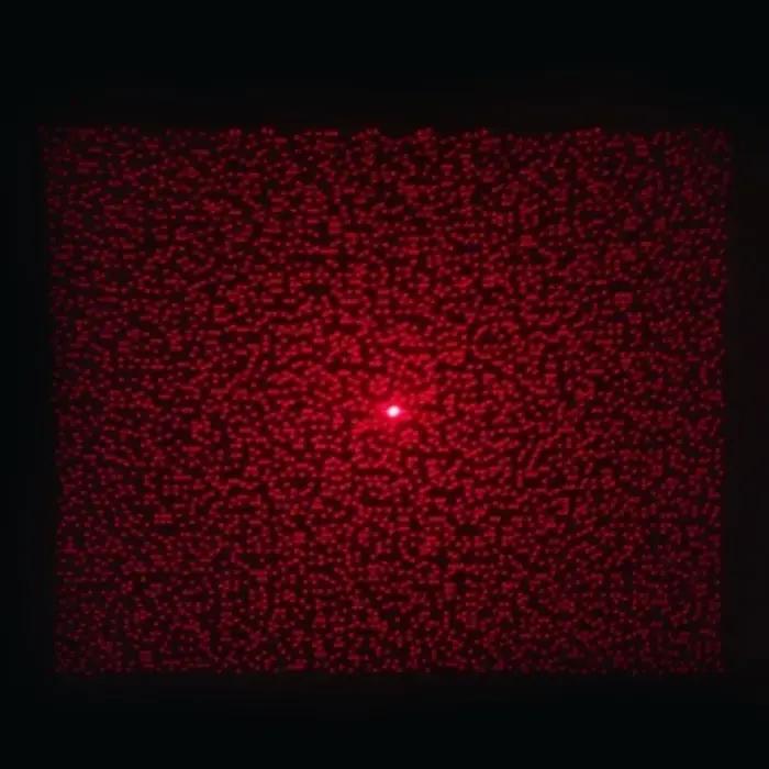 Lentille d'éléments optiques diffractifs DOE, grille DG, motif de lumière laser, effet d'éclairage é