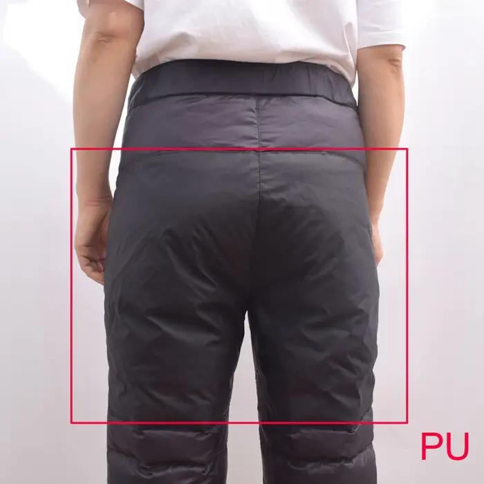 Pantalon d'hiver homme Kamperbox en duvet - Pantalon de randonnée hiver chaud et imperméable pour activités outdoor