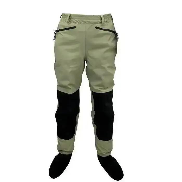 3 couches respirant imperméable à l'eau pêche à la mouche taille cuissardes bas haut pantalon Wader Durable canard chass