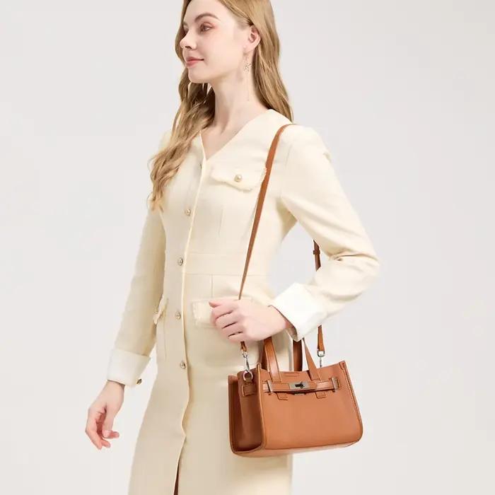 Sacs à main de luxe en cuir véritable pour femmes, sacoche en cuir de vache, mini sacs à la mode, sa
