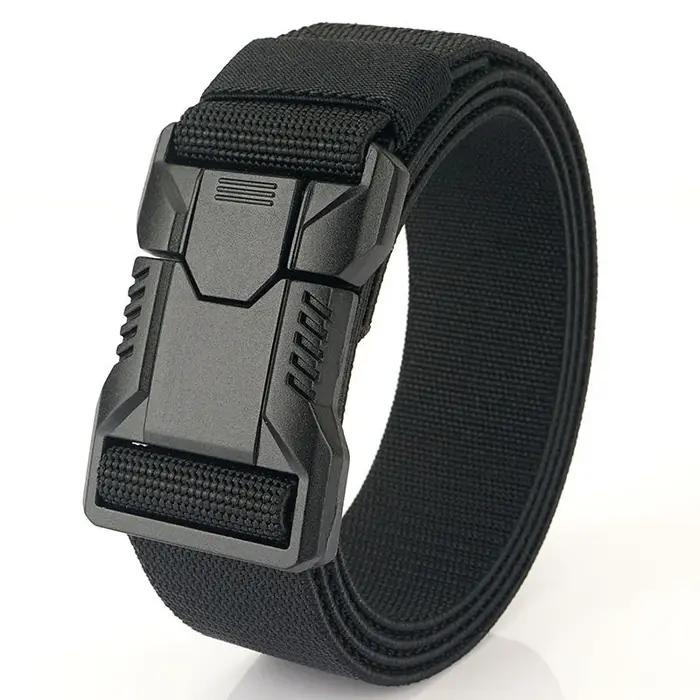 Véritable ceinture tactique à dégagement rapide, ceinture militaire d'extérieur en Nylon véritable s