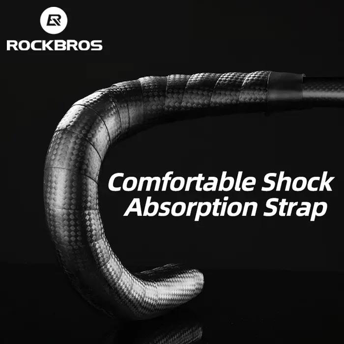 ROCKBROS – bande de guidon de vélo, ceinture antidérapante absorbant les chocs, ultralégère, résista
