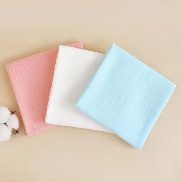 Couches en gaze de coton pour bébé, 8 pièces, pour nouveau-né, à langer, 43x45cm, lavables, réutilis