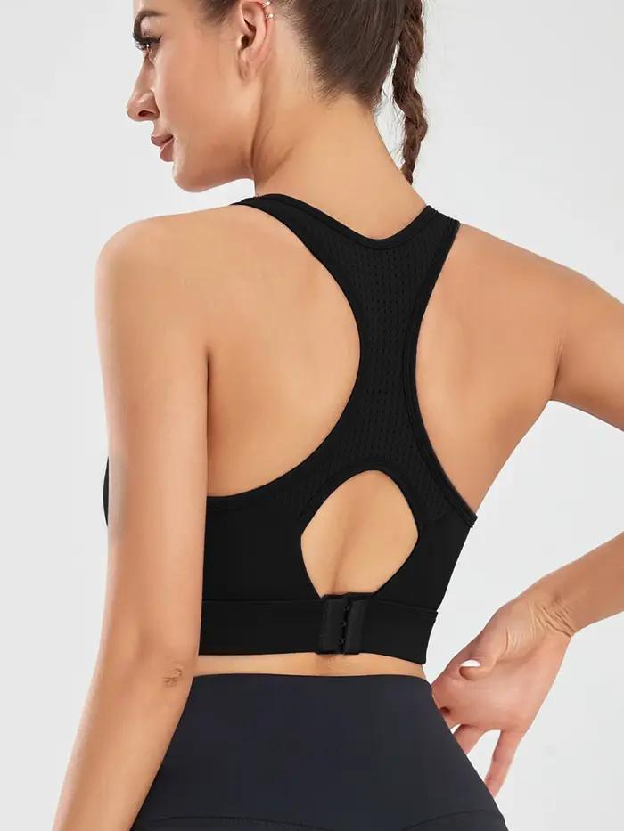 Soutien-gorge de sport sans fil pour femmes, sous-vêtements de course, respirant, résistant aux choc