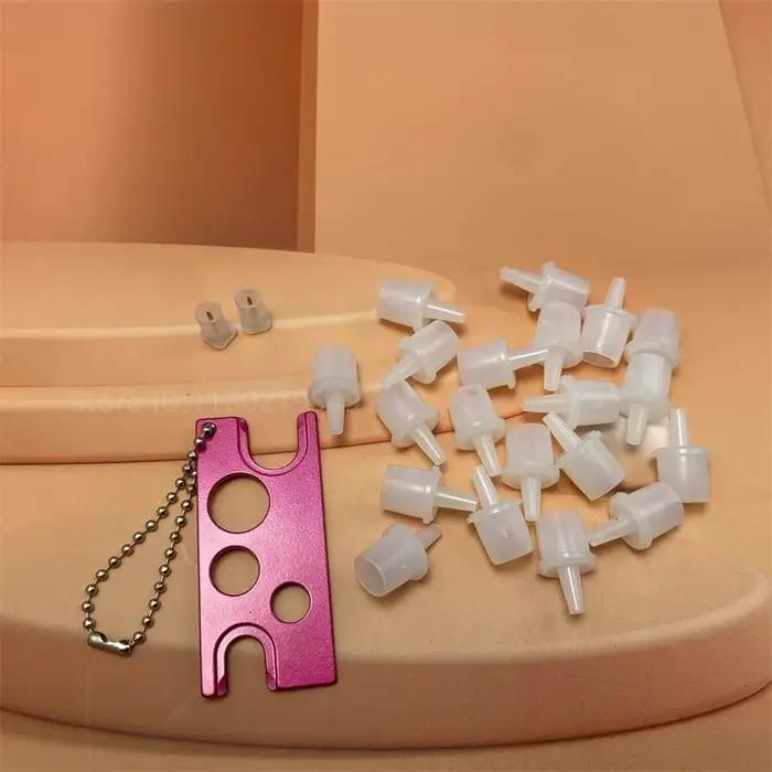 23 pièces Extension de cils colle bouchons ouvre broches de colle cils colle adhésif Kit de sauvetag