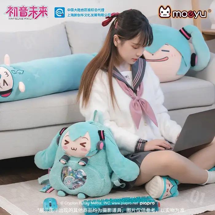 MOEYU-Sac à Dos Ita Original pour Homme et Femme, Fourre-Tout en Peluche, Vocaloid, Itabag, Anime, M