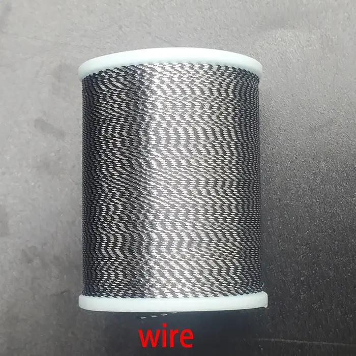 TAKEDO bobine fil Nylon métallique NCP 100 yards - 15 pièces pour enroulement bricolage construction réparation DIY