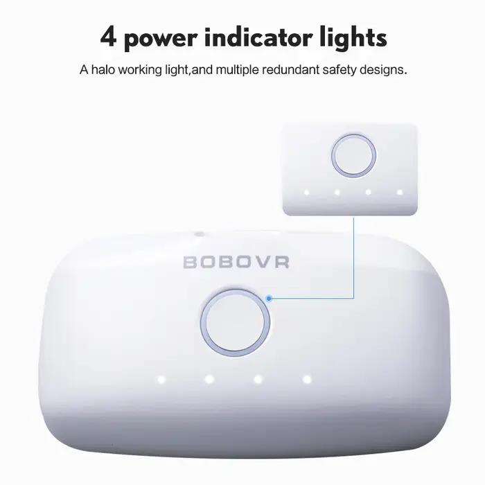 BOBOVR B2 batterie pour M3 Pro batterie de rechange de remplacement 5200mAh connexions magnétiques p