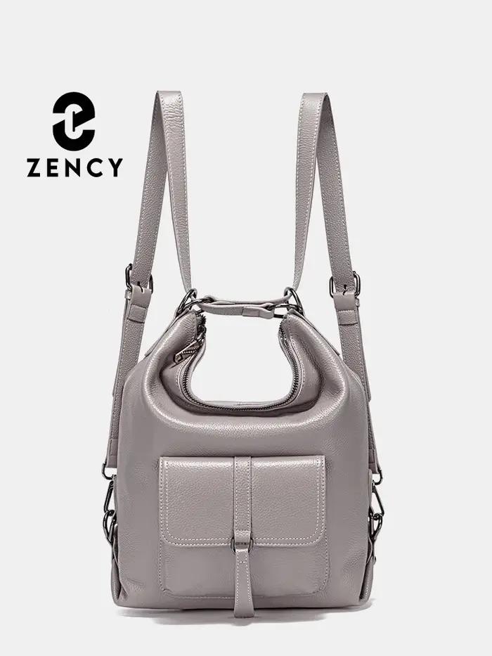 Zency Fashion-Sac à Main en Cuir 100% group pour Femme, Grande Capacité, Utilisation Multifonction,