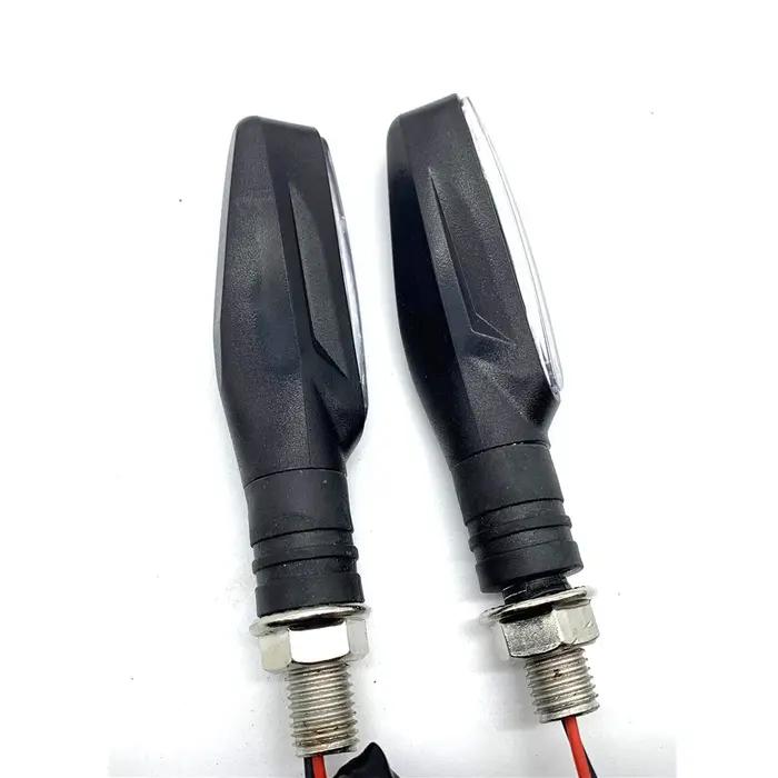 4 pièces clignotants de moto clignotants séquentiels LED clignotant eau qui coule clignotants cligno