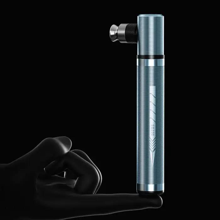 Mini pompe à vélo en alliage d'aluminium compacte pour cyclisme et randonnées, avec valve Presta pour vélos de route et VTT