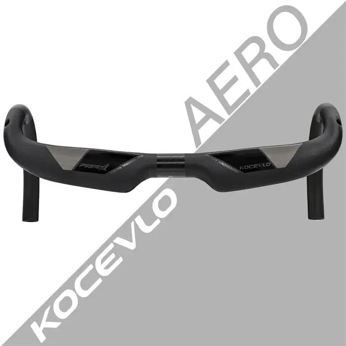 KOCEVLO – guidon de vélo en fibre de carbone, réduit la résistance, barre pliée, renforce les pièces