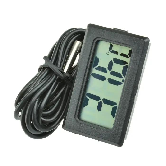 Thermomètre numérique LED TPM-10 avec sonde filaire de 2 m, capteur de température, instrument de dé