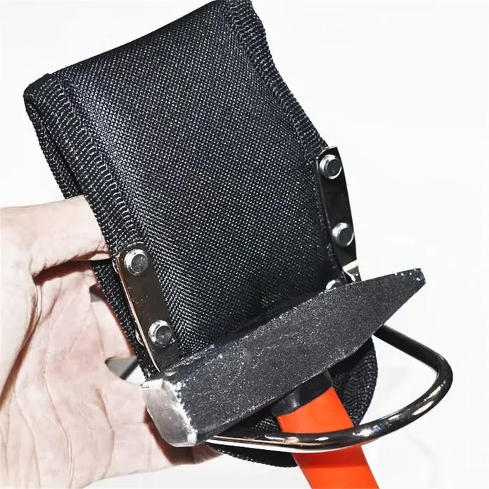 Nouveau Porte-marteau en acier inoxydable de haute qualité, porte-outil manuel, rangement pour ceint