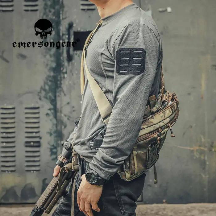 EMERbly GEAR-T-shirt Dulump Frogmen pour homme, vêtement de sport, de musculation, de fitness, de co