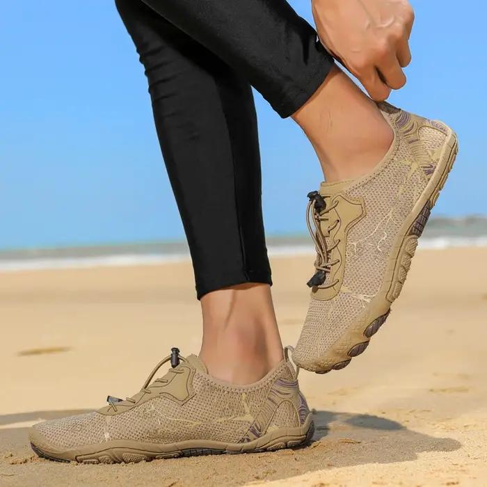 Chaussures de natation de plage d'été chaussures de pataugeoire en amont pieds nus pour hommes, chau