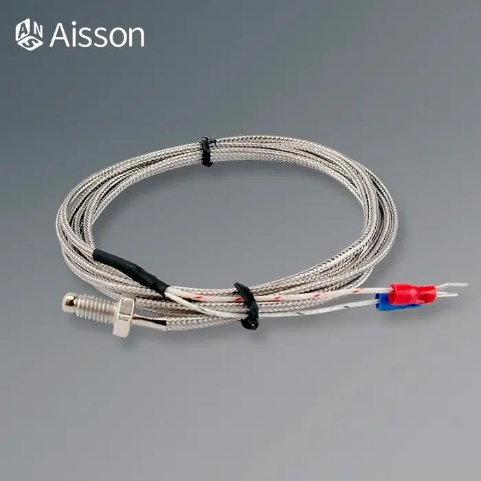 Capteur de sonde thermocouple pour contrôleur de température industriel, câble métallique, type K/E,
