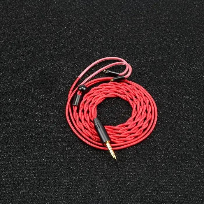 XINHS-Câble coaxial hybride Hi-Fi K05, argent pur 4N, cuivre pur 7N, 2 brins, câble de téléphone de