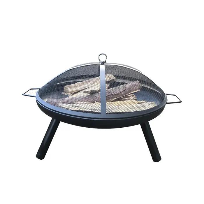 Cheminée portable unique, foyer pour barbecue, poêle circulaire et facile à installer