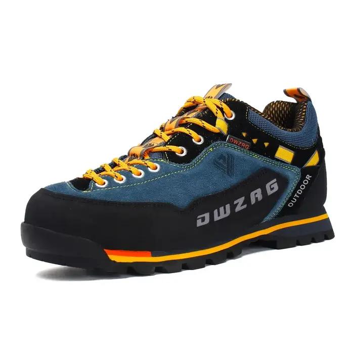 Chaussures randonnée imperméables à la mode pour hommes - Baskets escalade trekking sport plein air