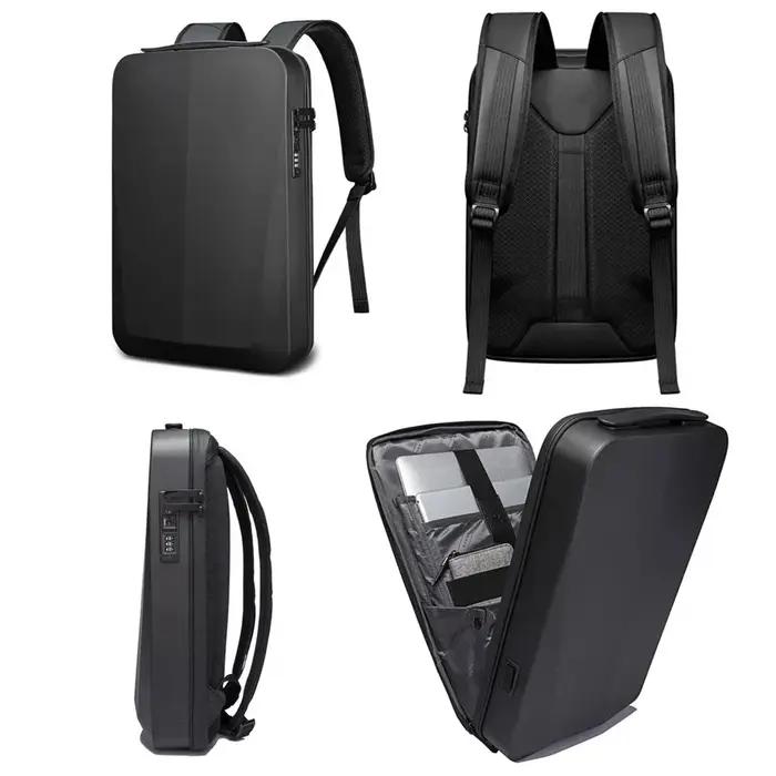 Sac à dos pour ordinateur portable 15.6 pouces, sac à dos de voyage extensible, antivol, serrure TSA