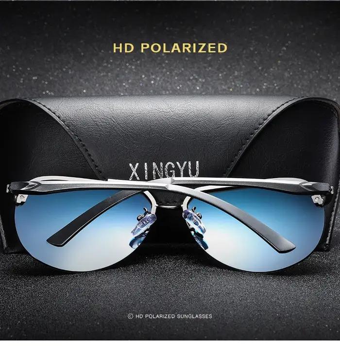 Mme Mâle Nouveau Classique Lunettes De Soleil Polarisées Dazzle Couleur Film Miroir Printemps Lunett