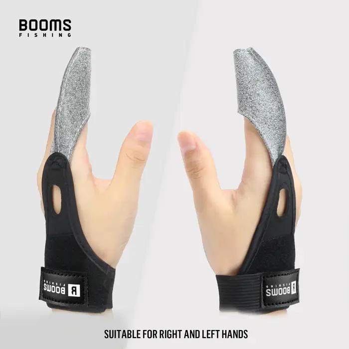 Gants de pêche à la mouche Booms Fishing FG1 protège-doigt unique antidérapant respirant pour pêcheurs et surfeurs occasions spéciales