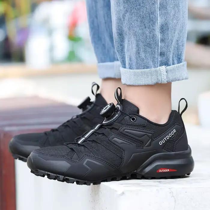 Chaussures d'extérieur pour hommes, chaussures de sport d'alpinisme, en maille respirante, de cyclis