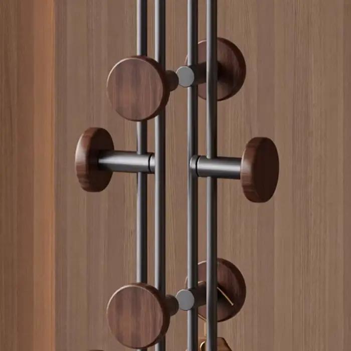 Armoire porte-vêtements moderne multifonctionnelle pour salon rangement vêtements et accessoires design boutique étagères à linge femmes