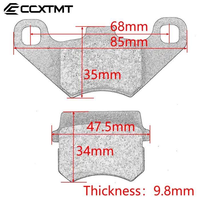 Plaquettes de frein avant et arrière pour moto et Scooter
