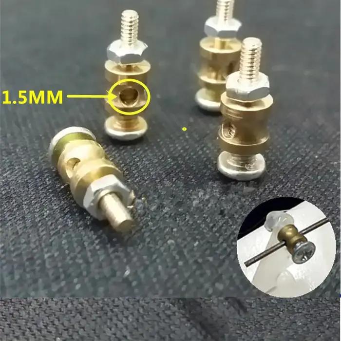 Bouchon de liaison de tige de poussée d'avion RC, connecteurs Servo réglables, diamètre facile 1.5mm