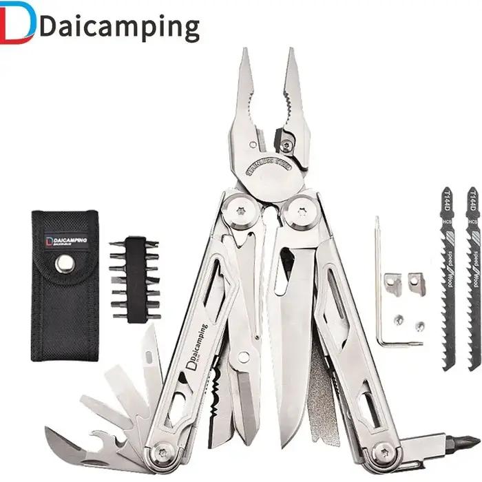 Daicamping DL30 DL301 DL25 bricolage multi-outils couteau pliant pince multi-outils EDC outils manue