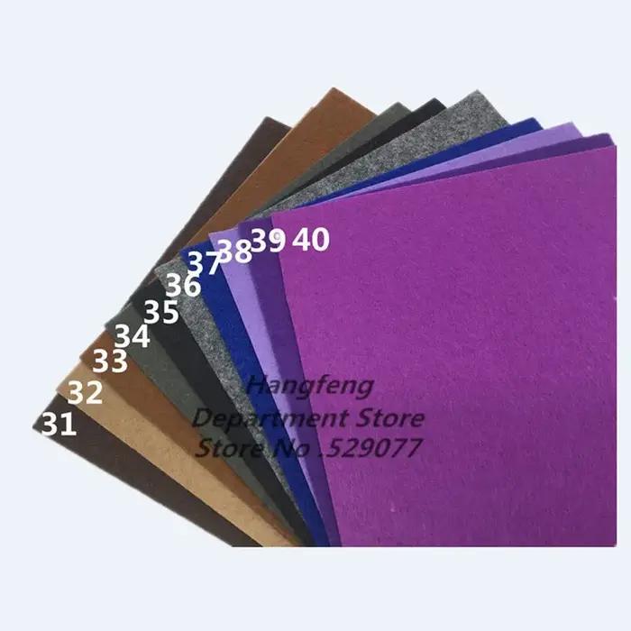 10*10/20*20/15*15*/20*30 40 feuilles nouveau tissu feutré Non-tissé tissu couture Patchwork matériel