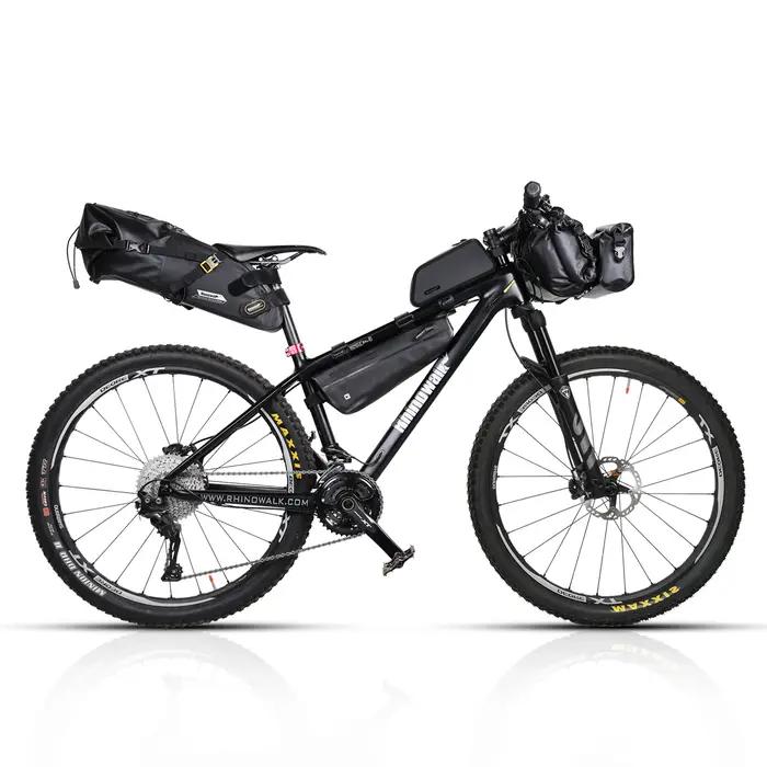 Bal inowalk-Ensemble de sacoches de vélo étanches, sac de guidon, sacoche de dégager, siège de vélo,