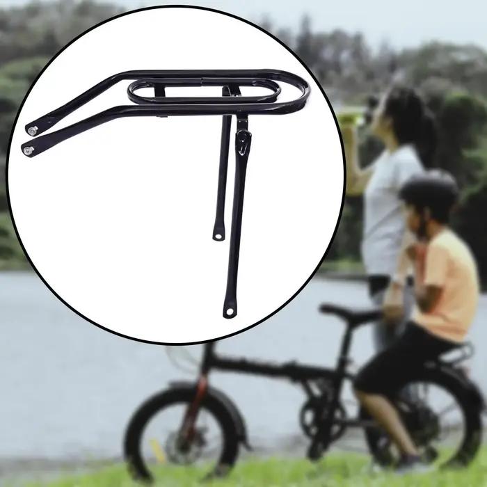 Porte-vélo arrière universel robuste pour vélos de 20 pouces transport facile sécuritaire pour enfants randonnées familles