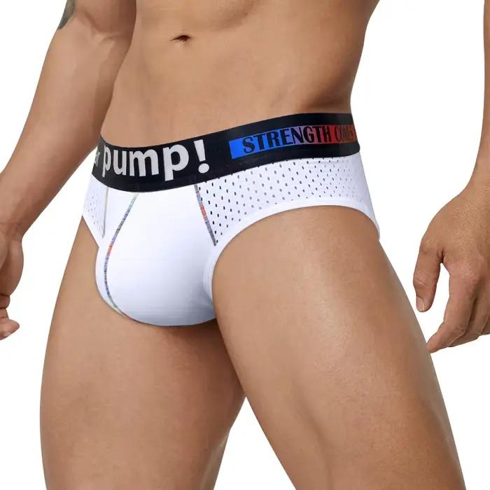 Sous-Vêtements Sexy Hommes Maille Respirante Bikini Jockstrap Slips Culotte Sissy Gay Occasions Spéciales