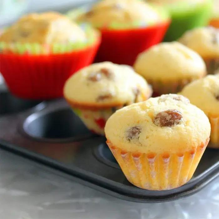 6/12 tasses carré Cupcake Pan Muffin plateau Cupcake moule Muffin Pan acier au carbone plat de cuiss
