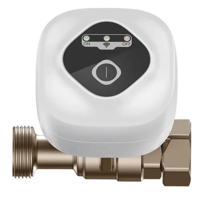 Vanne intelligente pour eau et gaz, commande vocale à distance via application, alarme automatique d