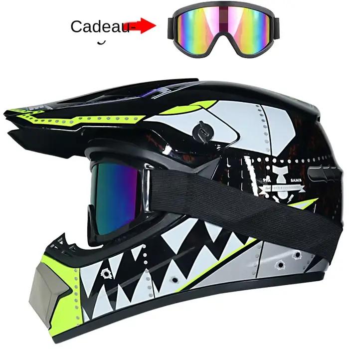 Casque de moto pour enfants, tout-terrain, pour la descente, AM ou DH cross