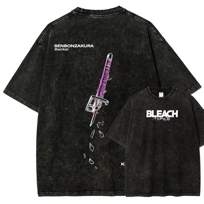 Offre spéciale Anime périphériques eau de javel Manga graphique imprimé T-shirt hommes femmes rétro